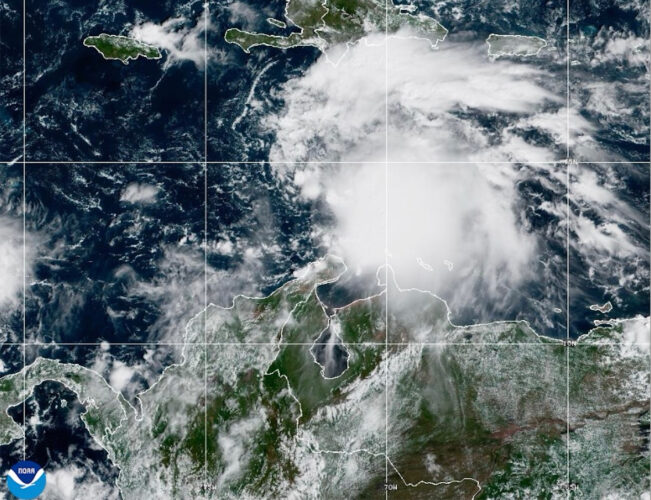 Elderly man dies in Tropical Storm Melissa